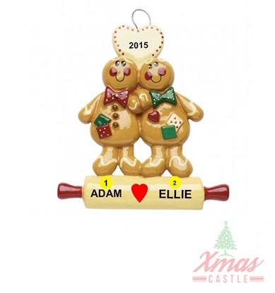 Picture of Ginger Bread Couple With Apron