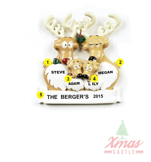 Picture of Reindeer Family  4