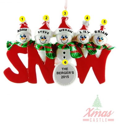 Picture of Snow Word Family 5