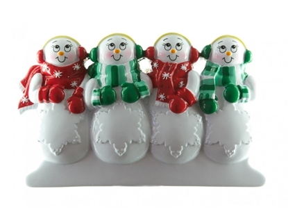 Picture of Snowman Family Table Top 4