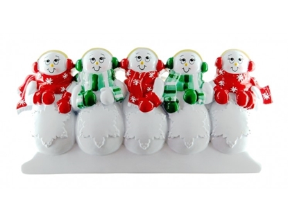 Picture of Snowman Family Table Top 5