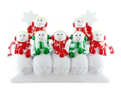Picture of Snowman Family Table Top 7